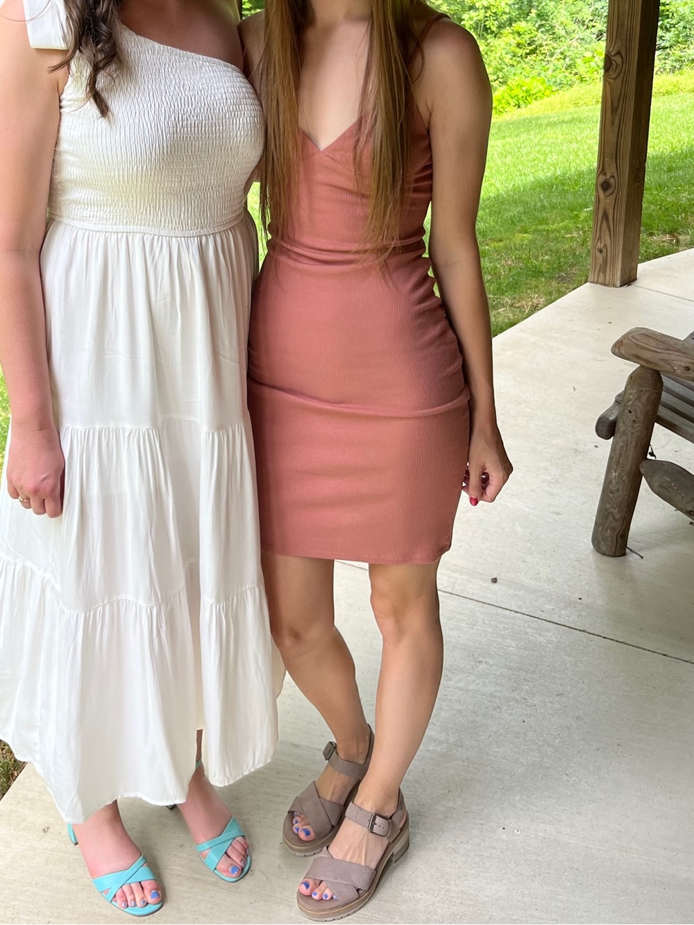 Forever 21 Dusty Rose Midi Dress